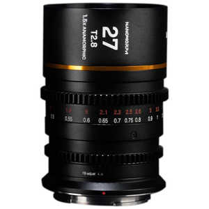 LAOWA Nanomorph 27mm T2.8 1.5x Cine (Flare color：AMB) ソニー E(受注生産品) ［ソニーE］ NANO27MMT2.8AMBE