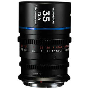 LAOWA Nanomorph 35mm T2.4 1.5x Cine (Flare color：BL) MFT(受注生産品) ［マイクロフォーサーズ］ NANO35MMT2.4BLMFT