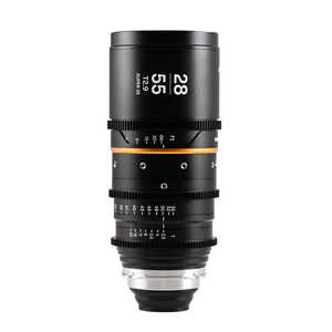 LAOWA Nanomorph Zoom 28-55mm T2.9 1.5X S35 (Amber) Arri PL LAO0489 LAOWA Nanomorph Zoom 28-55mm T2.9 1.5X S35 (Amber) Arri PL LAO0489