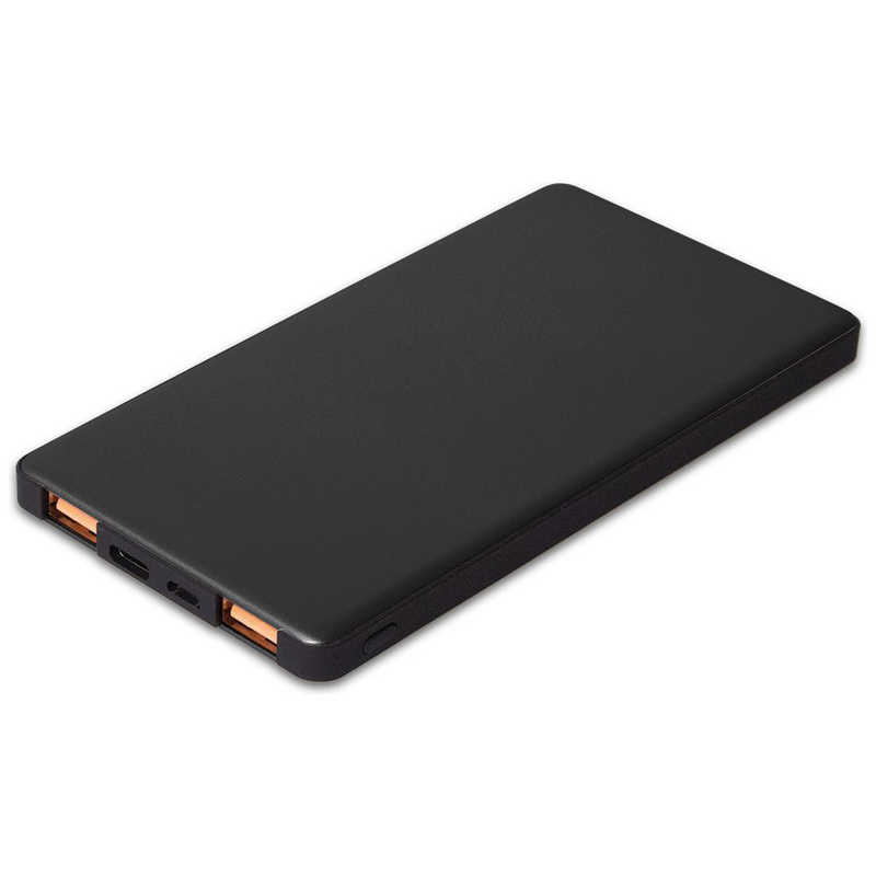 TAG label by amadana TAG label by amadana スマートフォン対応 [USB給電] モバイルバッテリー ブラック [10000mAh /USB PD対応･QC対応 /3ポート /充電タイプ] AT-MBA100PD-BK AT-MBA100PD-BK