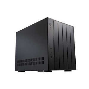 コンピューケースジャパン PCケース［Micro ATX /Mini-ITX］ブラックアルマイト ASE-W1A-BK