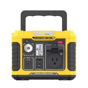 TOGOPOWER 300Wポータブル電源 [リチウムイオン電池 /5出力 /AC・DC・USB-C充電・ソーラー(別売) /USB Power Delivery対応] AD300B