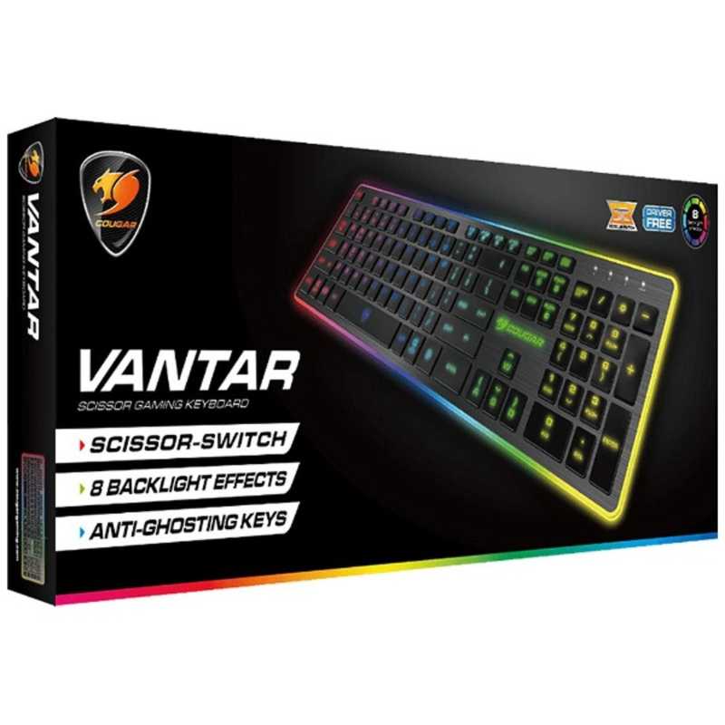 COUGAR COUGAR 有線ゲーミングキーボード COUGAR VANTAR Gaming Keyboard CGR-WXNMB-VAN CGR-WXNMB-VAN