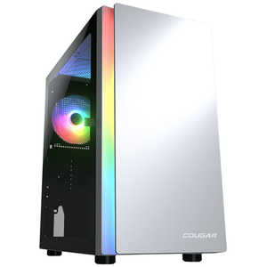 COUGAR PCケース［Micro ATX /Mini-ITX］Purity RGB ホワイト CGR-5PC4W-RGB