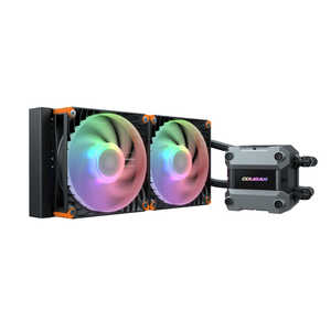 COUGAR 水冷CPUクーラー 120mmファンx2 Poseidon Ultra 240 ARGB Poseidon Ultra ブラック CGR-PSDUTRGB-B-240 COUGAR 水冷CPUクーラー 120mmファンx2 Poseidon Ultra 240 ARGB Poseidon Ultra ブラック CGR-PSDUTRGB-B-240