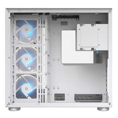 FV150 RGB CGR-5KA1W-RGB ホワイト PCケース COUGAR FV150 RGB - Mid Tower Dual Chamber PC Case - COUGAR