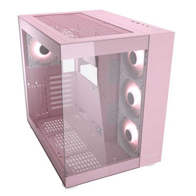 新品未開封品 COUGAR FV150 RGB ピンク ピラーレスPCケースCOUGAR「FV150 RGB」は高コスパで組みやすい