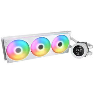 COUGAR 󥰥ե졼߷פ PWMե120mmARGB3360mmʰ׿ Poseidon Vistek ۥ磻 CGR-PSDVARGB-W-360 -Poseidon Vistek ARGB 360 White