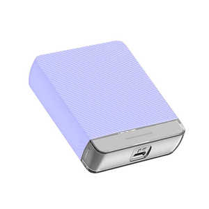 コンピューケースジャパン 超小型モバイルバッテリー 5000mAh PD20W高速充電 全額返金トリプル保証 agreen パステルカラーパープル JMB-Mini5-PP