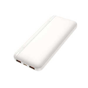 Rs[P[XWp _SoCobe[ 10000mAh 2{̒ agreen zCg JMB-KX10-WH