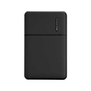 コンピューケースジャパン 準固体モバイルバッテリー 5000mAh 4倍の充電回数 安心の長寿命 agreen ブラック JMB-SE50-BK