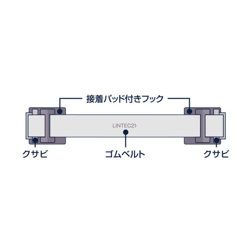 リンテック21 リンテック21 転倒防止ベルト ビヨンタ(MP) LH902BMP LH902BMP