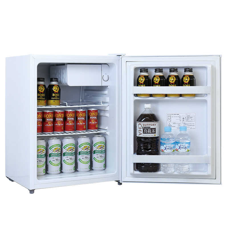 ジーマックス ジーマックス 冷蔵庫 ペルナイス 1ドア 右開き 70L ZR-70 ホワイト ZR-70 ホワイト