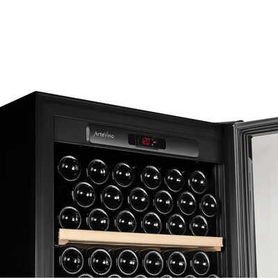 アルテビノ　ワインセラー アルテビノ OGシリーズ 230本 棚板4枚 ノアール 黒 　OVG04（標準設置無料） アルテビノ ワインセラー アルテビノ OGシリーズ 230本 棚板4枚