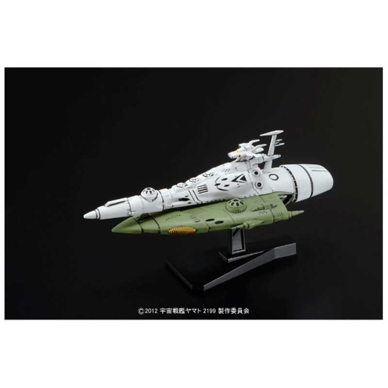 バンダイ Bandai プラスチックキット メカコレクション 宇宙戦艦ヤマト2199 No 07 ククルカン級 メカコレ7ククルカン