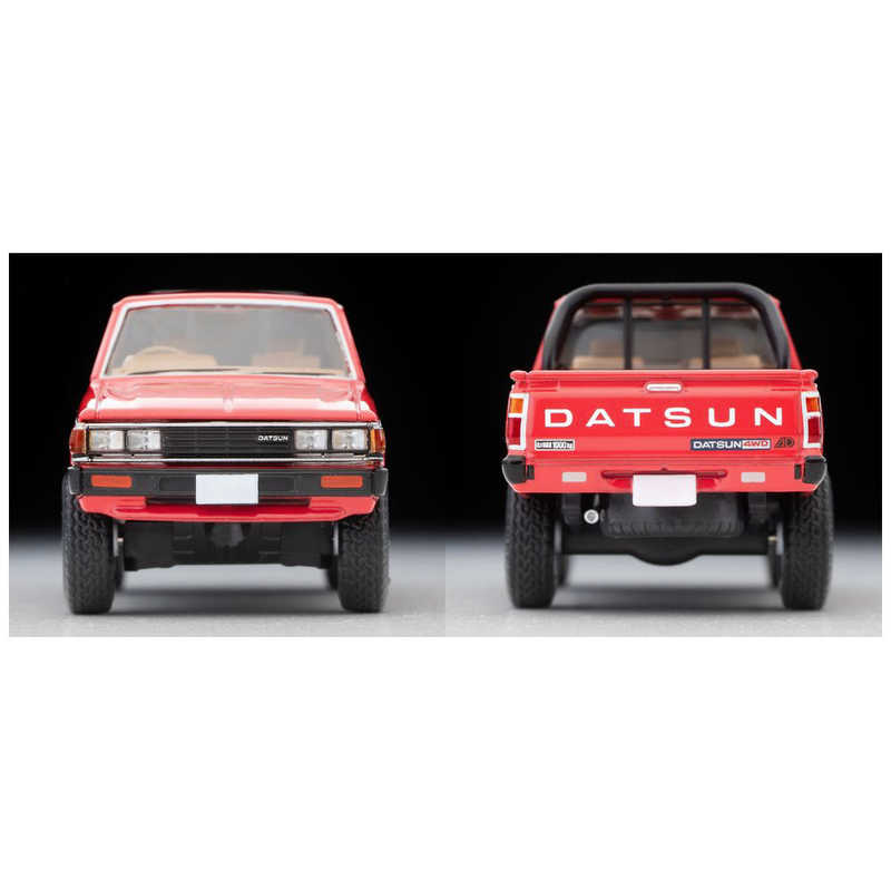 トミーテック トミーテック トミカリミテッドヴィンテージ NEO LV-N320b ダットサン トラック 4WD キングキャブ AD(赤)  