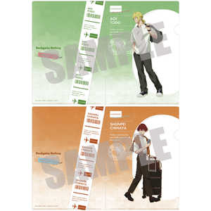 キャビネット 忘却バッテリー クリアファイルセット 藤堂 葵&千早瞬平 TRAVEL ver. キャビネット 忘却バッテリー クリアファイルセット 藤堂 葵&千早瞬平 TRAVEL ver.