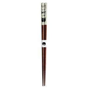 セラミック藍 猫3兄弟 箸 23cm グレー(1×5) グレー 70456