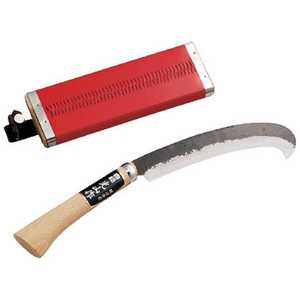 豊稔企販 光山作 つる切鉈 鞘入 安来鋼付 HT-3675 豊稔企販 光山作 つる切鉈 鞘入 安来鋼付 HT-3675