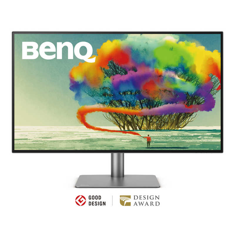 BENQ BENQ PCモニター デザイナー向け グレー [31.5型 /4K(3840×2160） /ワイド] PD3220U PD3220U