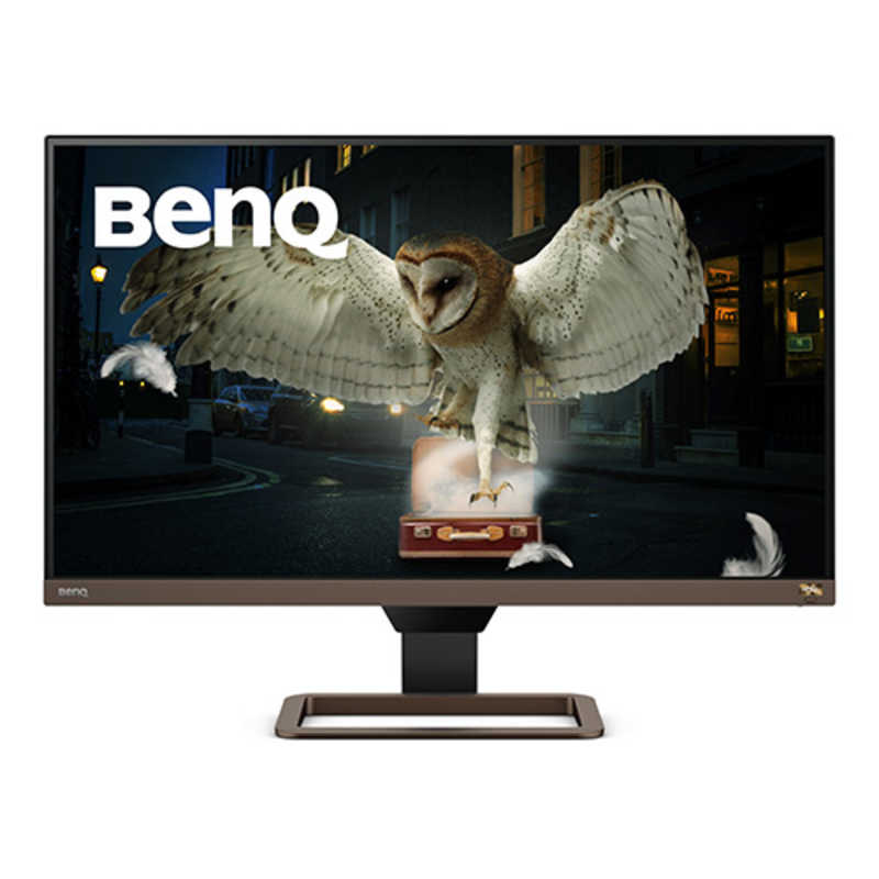 BENQ BENQ PCモニター メタリックグレー × ブラウン [27型 /4K(3840×2160） /ワイド] EW2780U EW2780U