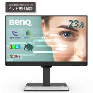 BENQ 23.8型モニター アイケアGWシリーズ ［23.8型 /フルHD(1920×1080) /ワイド］ ブラック GW2490T-JP