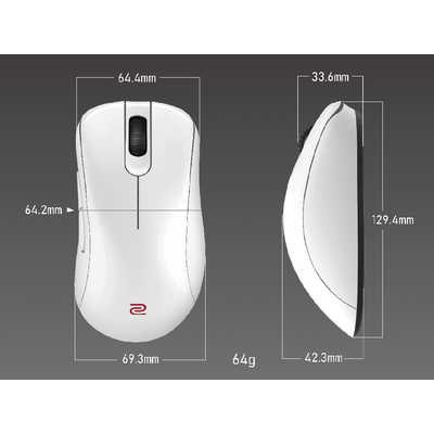 BENQ ZOWIE EC1-DW ワイヤレスゲーミングマウス ［光学式 / 無線