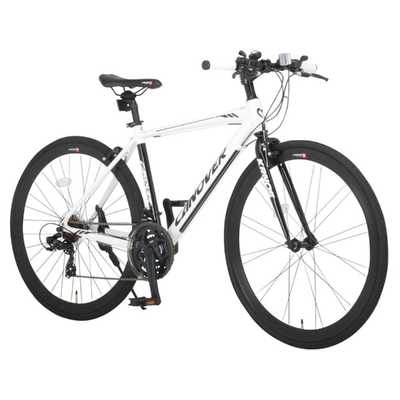 CANOVER クロスバイク 700×28C型 KRNOS(ホワイト/470サイズ《適応身長  