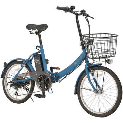 オオトモ 折りたたみ電動アシスト自転車 e-Drip イードリップ ［20 