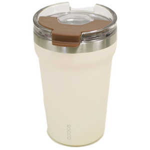 グローバルアロー ロッコ フリップ キャップ タンブラー 350ml Ivory ROCCOFLIPCAP グローバルアロー ロッコ フリップ キャップ タンブラー 350ml Ivory ROCCOFLIPCAP