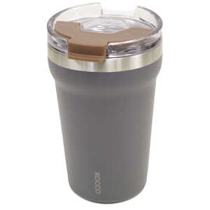 グローバルアロー ロッコ フリップ キャップ タンブラー 350ml Gray ROCCOFLIPCAP グローバルアロー ロッコ フリップ キャップ タンブラー 350ml Gray ROCCOFLIPCAP