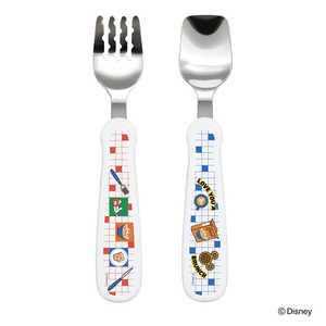エジソン販売 フォーク&スプーン PRINTDISNEY ミッキー エジソン販売 フォーク&スプーン PRINTDISNEY ミッキー