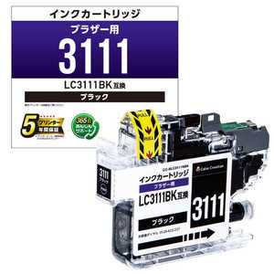 カラークリエーション BROTHER/LC3111BK互換/ブラック CC-BLC3111NBK