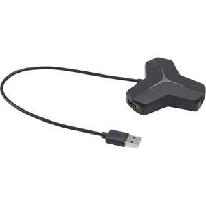 サイバーガジェット SWITCH PS4用 マウス＆キーボード変換アダプター ブラック SWマウスキｰボｰドアダプタ