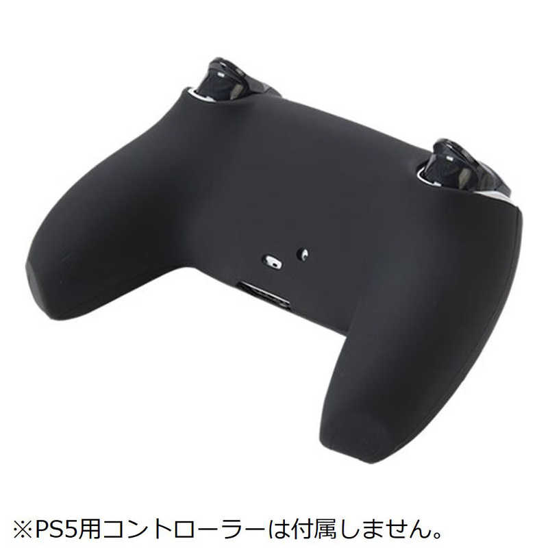 サイバーガジェット サイバーガジェット PS5用 コントローラーシリコンカバー CY-P5CRSC-BK ブラック CY-P5CRSC-BK ブラック