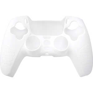 サイバーガジェット PS5用 コントローラーシリコンカバー CY-P5CRSC-WH ホワイト サイバーガジェット PS5用 コントローラーシリコンカバー CY-P5CRSC-WH ホワイト