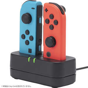 サイバーガジェット SWITCHJoy-Con用コントローラー充電スタンド ブラック 