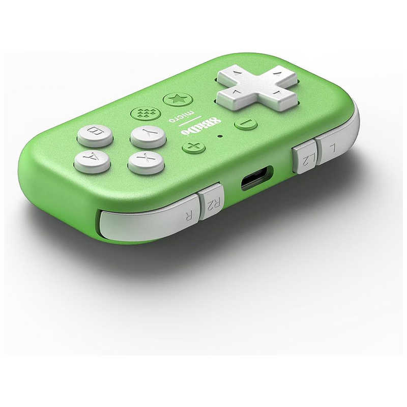 サイバーガジェット サイバーガジェット 8BitDo Micro Bluetooth Gamepad Green ［Switch］ CY-8BDMBG-GR CY-8BDMBG-GR