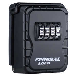 FEDERAL ダイヤル式キーボックスS サイズW67×H83×T35 据置/固定タイプ SKB-004-P