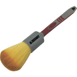 SIGNET 滑り止めグリップ搭載 ウルトラソフト合成毛 洗車ブラシ ペン型 Mサイズ ディテールブラシ ダッシュボード・ナビ周りの繊細清掃に最適 45639