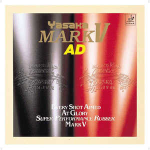 ヤサカ 裏ソフトラバー マークV AD MARK V AD 中 赤 [裏ソフト /変化] B11