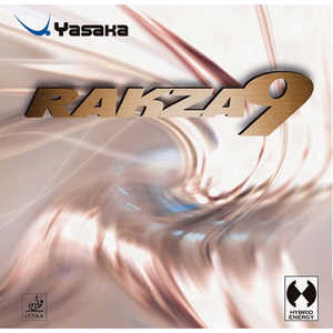 ヤサカ 裏ソフトラバー ラクザ9 RAKZA9 特厚 黒 [裏ソフト /スピード] B80