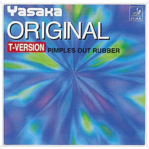 ヤサカ 表ソフトラバー オリジナルTバージョン ORIGINAL T-VERSION 特厚 黒 [表ソフト /スピード] B49