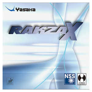 ヤサカ ラクザ (RAKZA) X 卓球用ラバー 裏ソフト 中厚 赤 B82