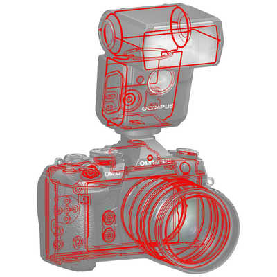オリンパス OLYMPUS エレクトロニックフラッシュ FL-700WR の通販 