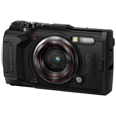 OLYMPUS デジタルカメラ TG TG-6 BLACK&RED