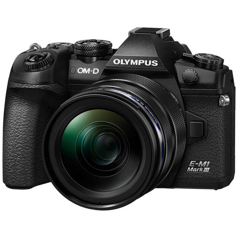 オリンパス　OLYMPUS オリンパス　OLYMPUS ミラーレス一眼カメラ OM-D E-M1 Mark III 12-40mm F2.8 PROキット ブラック [ズームレンズ] OMDEM1MARK31240MM OMDEM1MARK31240MM