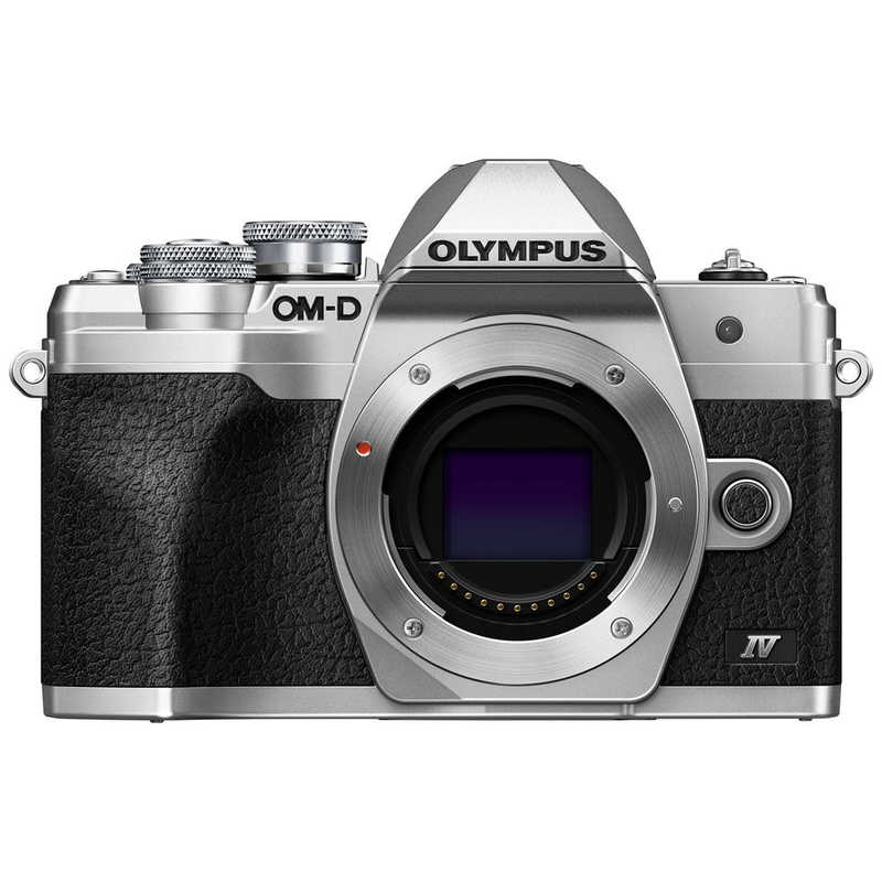 オリンパス　OLYMPUS オリンパス　OLYMPUS ミラーレス一眼カメラ OM-D E-M10 Mark IV ボディ シルバー OM-D E-M10 Mark IV ボディ シルバー