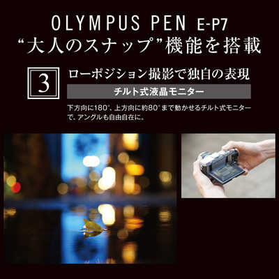 オリンパス OLYMPUS ミラーレス一眼カメラ PEN E-P7 ボディ