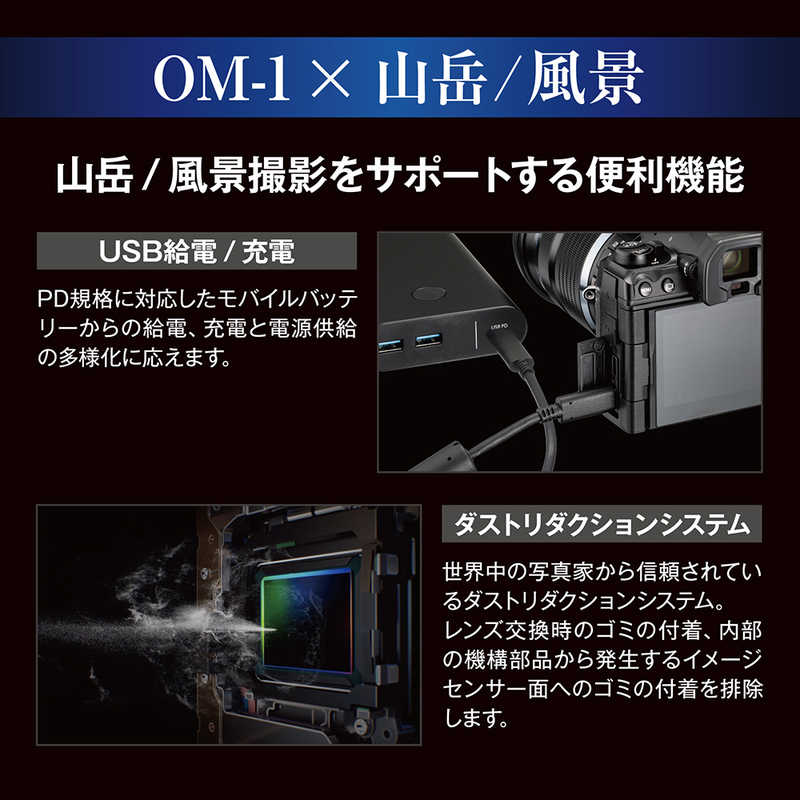 OMSYSTEM OMSYSTEM ミラーレス一眼カメラ レンズキット OM112100MMF4.0PRO OM112100MMF4.0PRO